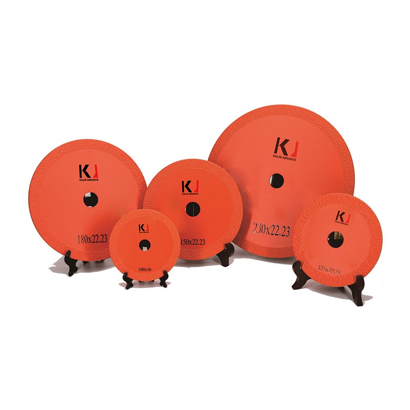 Cakera Memotong dan Mengisar Berlian Pateri Vakum