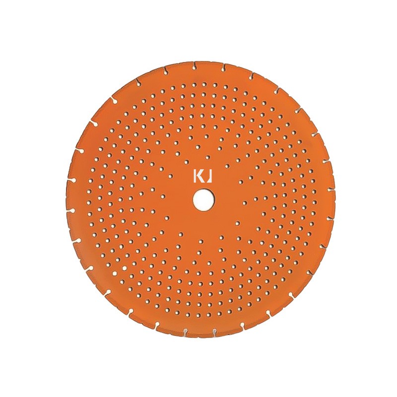 Vacuum Brazed Silent Blades With Porous